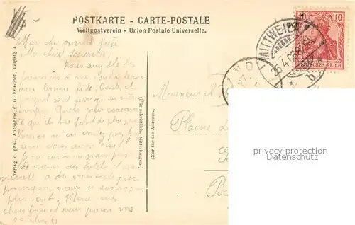 AK / Ansichtskarte Mittweida Schwanenteich Mittweida