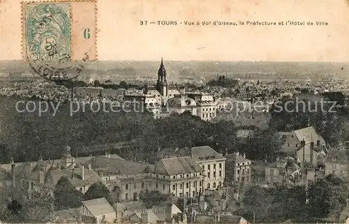 AK / Ansichtskarte Tours_Indre et Loire Prefecture Hotel de Ville Tours Indre et Loire