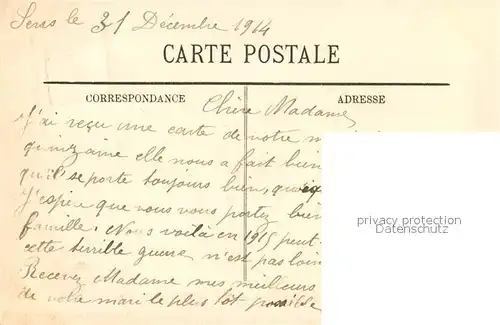 AK / Ansichtskarte Sens_Yonne Vue des Deux Ponts  Sens_Yonne