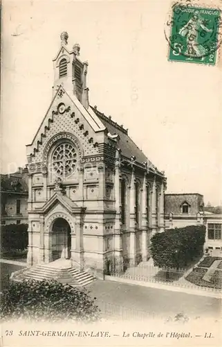 AK / Ansichtskarte Saint Germain en Laye Chapelle de l`Hopital Saint Germain en Laye