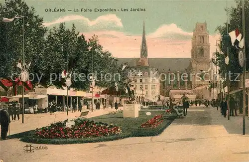 AK / Ansichtskarte Orleans_Loiret La Foire Exposition Jardins Orleans_Loiret