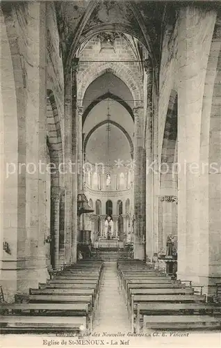 AK / Ansichtskarte Saint Menoux Eglise Saint Menoux