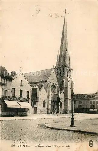 AK / Ansichtskarte Troyes_Aube Eglise  Troyes Aube