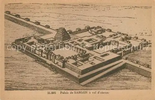 AK / Ansichtskarte Paris Palais de Sargon  Paris
