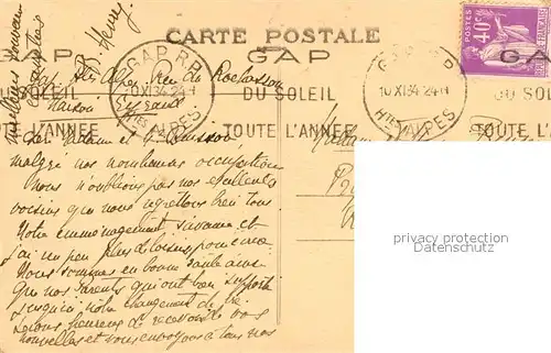 AK / Ansichtskarte Gap_Hautes Alpes Les Andrieux Gap_Hautes Alpes