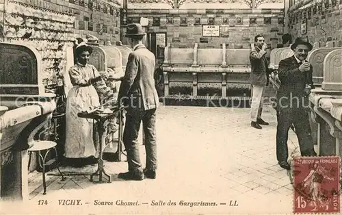AK / Ansichtskarte Vichy_Allier Source Chomel Vichy Allier