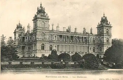 AK / Ansichtskarte Ferrieres en Brie Chateau Ferrieres en Brie