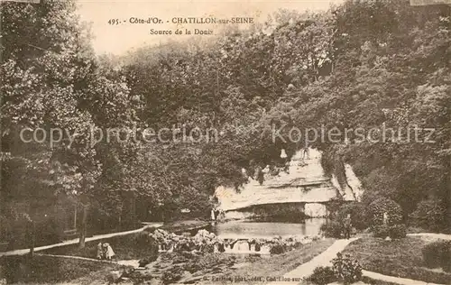 AK / Ansichtskarte Chatillon sur Seine Source de la Douix Chatillon sur Seine