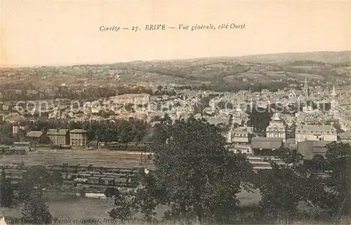 AK / Ansichtskarte Brive_Correze Vue generale cote Ouest Brive Correze