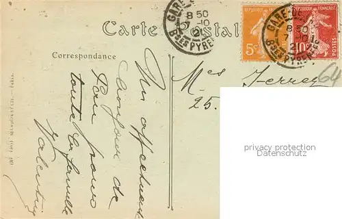 AK / Ansichtskarte Pau Vue generale prise de Guindalos Pau