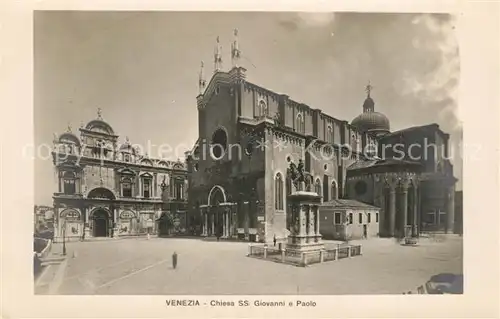 AK / Ansichtskarte Venezia_Venedig Chiesa SS Giovannie Paolo Venezia Venedig