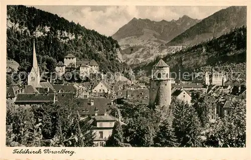 AK / Ansichtskarte Feldkirch_Vorarlberg Ortsansicht Feldkirch Vorarlberg