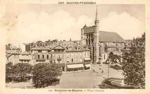 AK / Ansichtskarte Bagneres de Bigorre Place Lafayette Bagneres de Bigorre