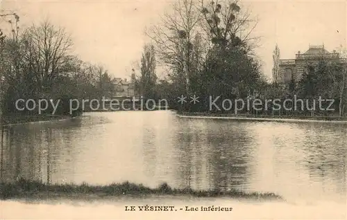 AK / Ansichtskarte Le_Vesinet Lac inferieur Le_Vesinet