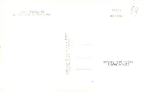 AK / Ansichtskarte Les_Pyrenees_Region Le Chateau de Nareastet 