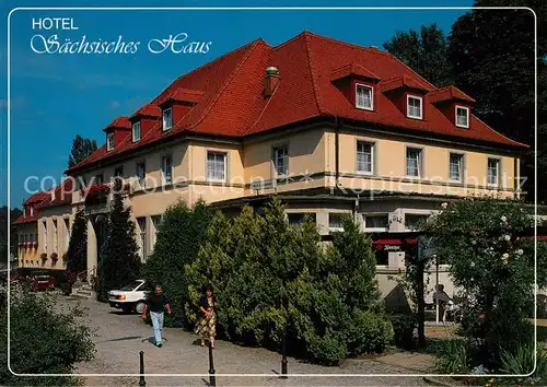 AK / Ansichtskarte Berggiesshuebel Hotel Saechsisches Haus Berggiesshuebel