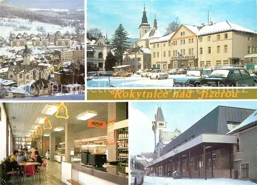 AK / Ansichtskarte Rokytnice_nad_Jizerou okres Semily Prumyslove mesto rekracni a tiristicke stredisko v zapadni casti Krkonose Rokytnice_nad_Jizerou