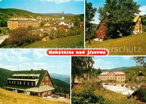 AK / Ansichtskarte Rokytnice_nad_Jizerou Chata Svetlanka AZNP Mlada Boleslav Chata Dvoracky Hotel Krakonos Rokytnice_nad_Jizerou