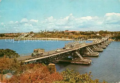 AK / Ansichtskarte Mombasa Nyali Floating Bridge Mombasa