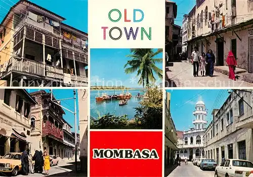 AK / Ansichtskarte Mombasa Scenes of Old Town Mombasa