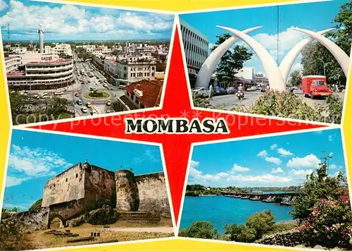 AK / Ansichtskarte Mombasa Scenes from Mombasa Mombasa