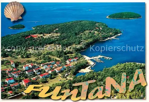 AK / Ansichtskarte Funtana Fliegeraufnahme Funtana