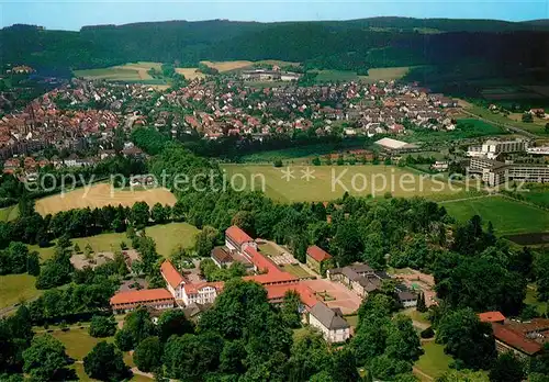 AK / Ansichtskarte Bad_Driburg im Eggebirge suedlicher Teutoburger Wald Fliegeraufnahme Bad_Driburg