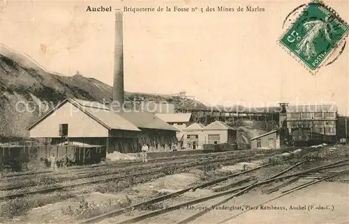 AK / Ansichtskarte Auchel_Pas de Calais Briqueterie de la Fosse Mines des Marles Auchel_Pas de Calais