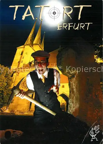 AK / Ansichtskarte Erfurt Tatort Krimi Theater Erfurt