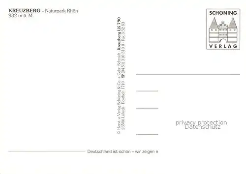 AK / Ansichtskarte Kreuzberg_Rhoen Naturpark Rhoen Sender Fliegeraufnahme Kreuzberg Rhoen