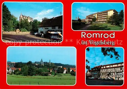 AK / Ansichtskarte Romrod Teilansichten Landschaft Romrod
