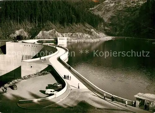 AK / Ansichtskarte Altenau_Harz Sperrmauer Okertalsperre Hotel Gemkental Serie Schoenes Deutschland Altenau Harz