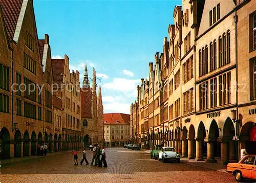 AK / Ansichtskarte Muenster_Westfalen Prinzipalmarkt Muenster_Westfalen