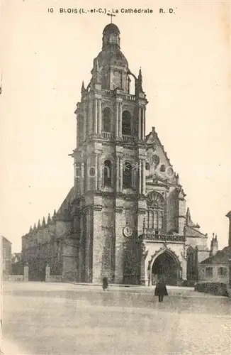 AK / Ansichtskarte Blois_Loir_et_Cher Cathedrale Blois_Loir_et_Cher