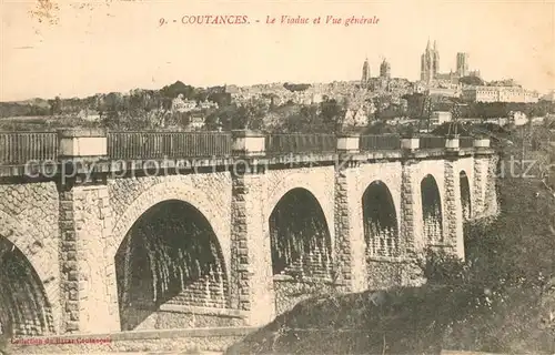 AK / Ansichtskarte Coutances Viaduc Coutances