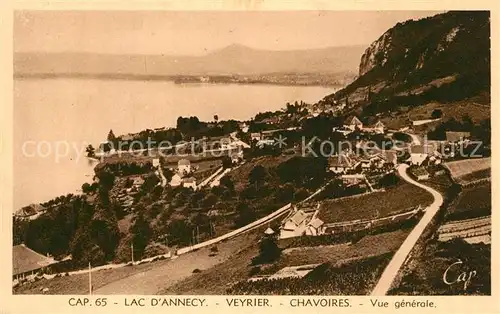 AK / Ansichtskarte Veyrier du Lac Lac d Annecy Chavoires  Veyrier du Lac
