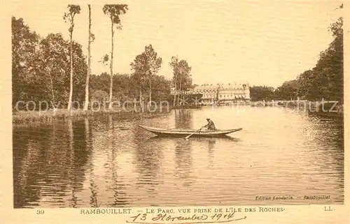 AK / Ansichtskarte Rambouillet Parc Ile des Roches  Rambouillet