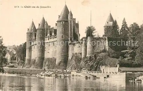 AK / Ansichtskarte Josselin Chateau Josselin