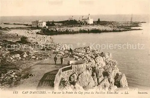 AK / Ansichtskarte Cap_d_Antibes Pointe du Cap  Cap_d_Antibes