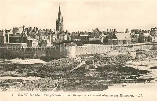 AK / Ansichtskarte Saint Malo_Ille et Vilaine_Bretagne Remparts  Saint Malo_Ille et Vilaine