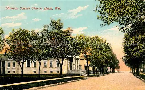 AK / Ansichtskarte Beloit_Wisconsin Christan Science Church 