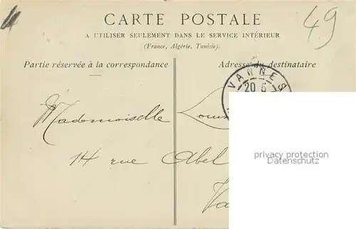 AK / Ansichtskarte Angers La Statue du Rene et le Chateau Angers