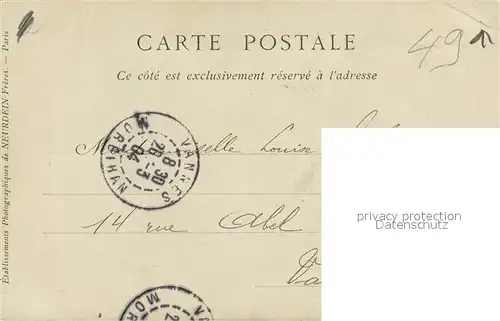 AK / Ansichtskarte Angers Vieilles Maisons Angers