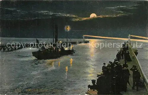 AK / Ansichtskarte Trouville sur Mer Depart du Rapide Trouville sur Mer