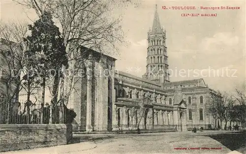 AK / Ansichtskarte Toulouse_Haute Garonne Basilique St Sernin Toulouse Haute Garonne