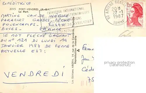 AK / Ansichtskarte Port Vendres Le Port Port Vendres