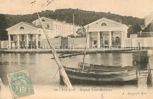 AK / Ansichtskarte Toulon_Var Hopital Saint Mandrier Toulon_Var