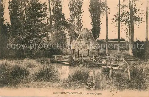 AK / Ansichtskarte Gondrin Lac des Cygnes Gondrin