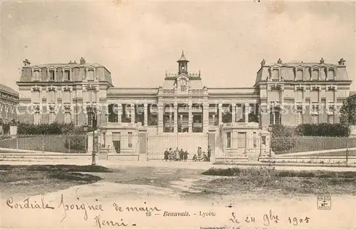 AK / Ansichtskarte Beauvais Lycee Beauvais