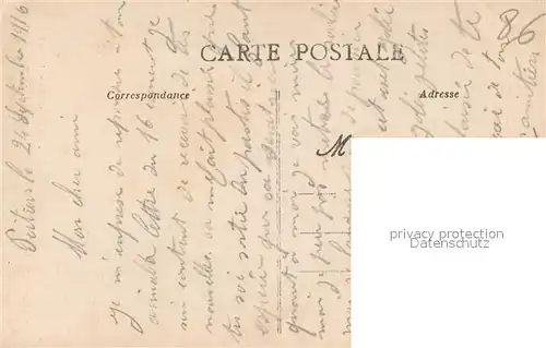 AK / Ansichtskarte Poitiers_Vienne Un Coin du Jardin de Blossac Vue prise de la Grotte Poitiers Vienne